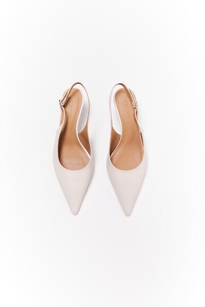 Туфлі slingback Молочні Туфлі slingback Молочні